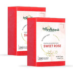byPureNaturals SLS & Paraben Free Sweet Rose Soap- 125gm