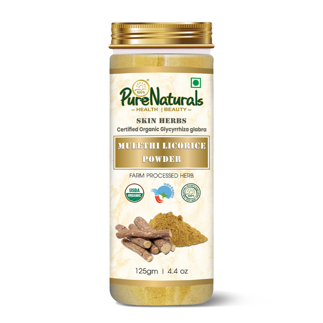 100% Organic Mulethi Powder- 125 Gm