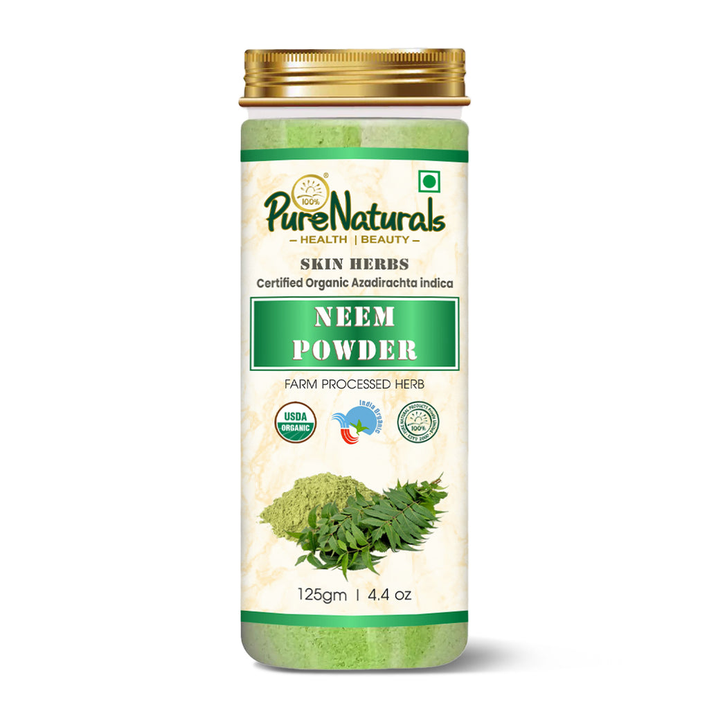 100% Organic Neem Powder for Hair & Skin - 125 Gm