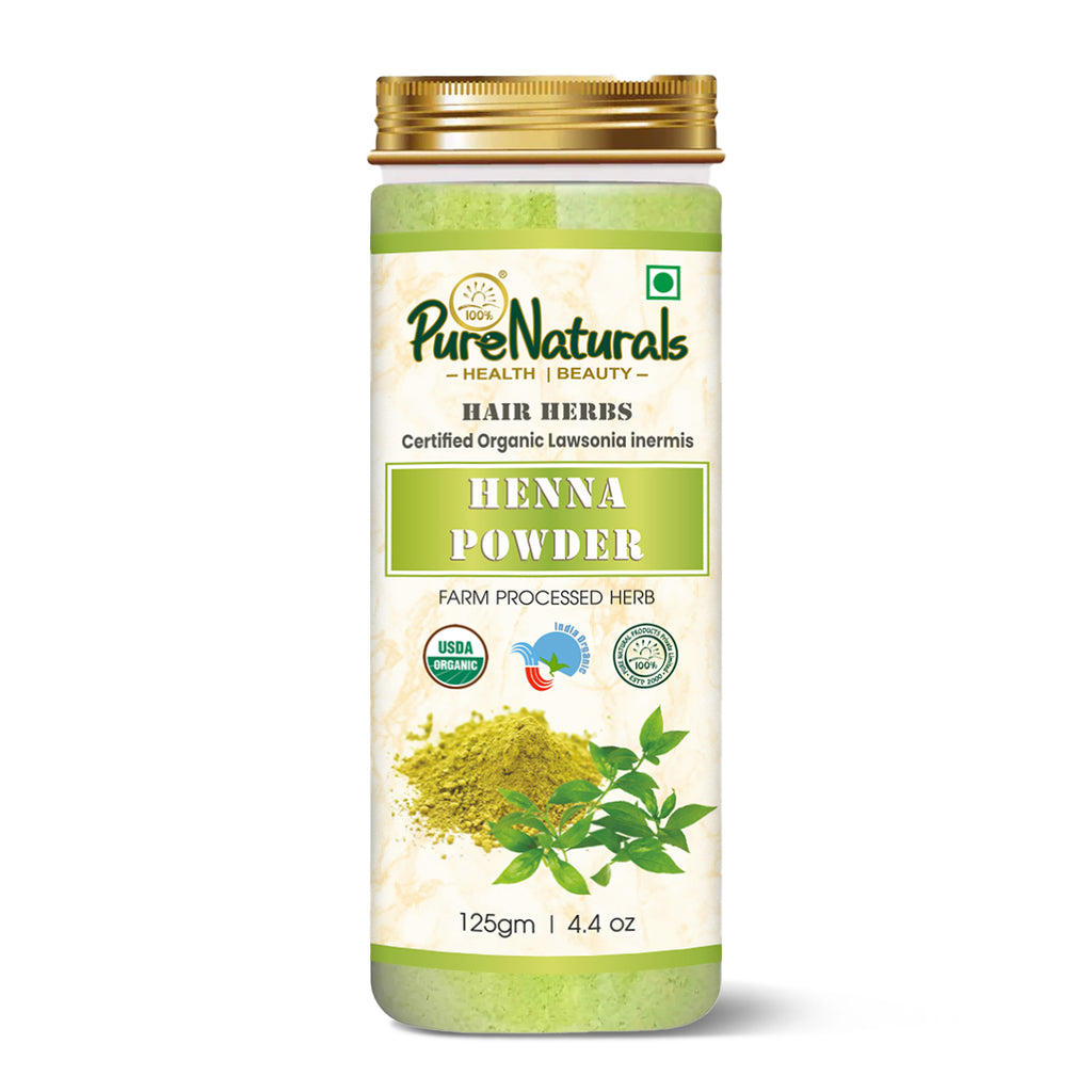 100% Organic Henna Powder for Hair - 125 Gm