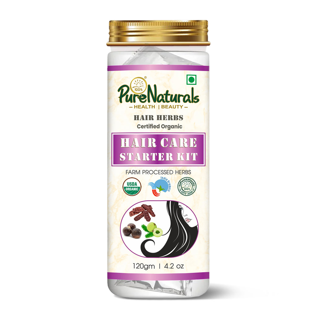 100% Organic Hair Care DIY Kit - 120 gm