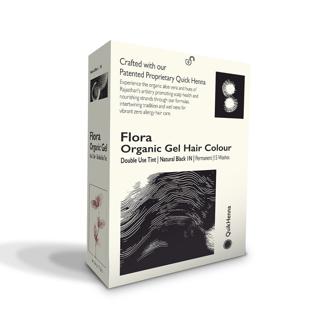 FLORA QH+ HYPO ALLERGENIC PERMANENT GEL HAIR COLOR  Biopharma, Healing Food to Live Healthy Life - by MFarmacy.com