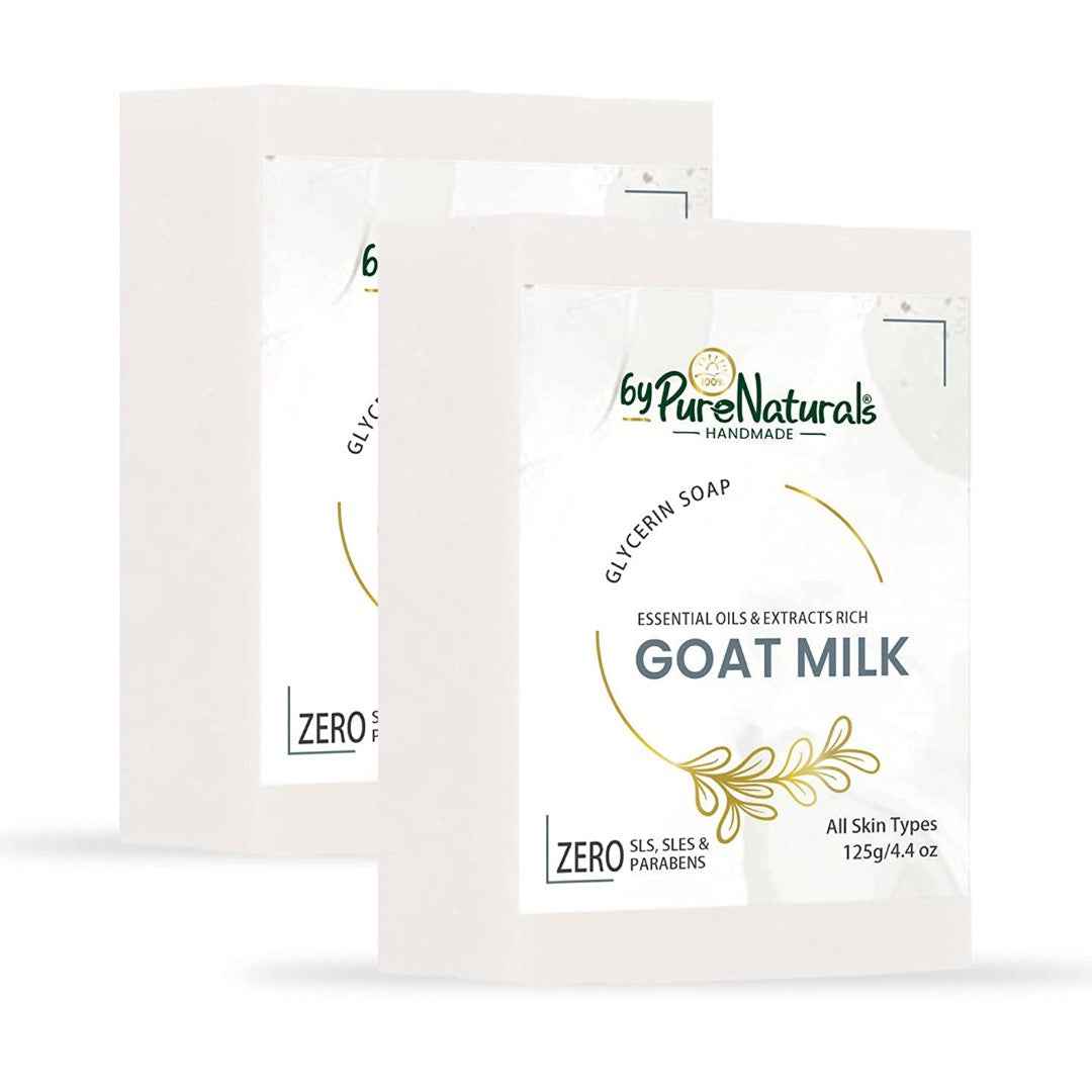 byPureNaturals SLS & Paraben Free Goat Milk Soap- 125gm