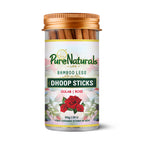 Bamboo Less Incense Rose Dhoop Sticks- 30 Sticks Pack