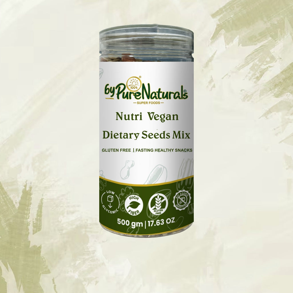 byPureNaturals Nutri Vegan Gluten Free Dietary Seed Mix- 500 Gm - BuyPureNaturals