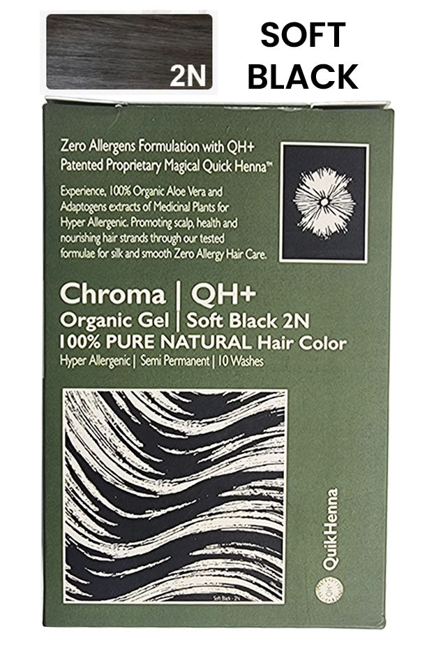 CHROMA ORGANIC GEL QH+ 100% PURE NATURAL HAIR COLOR