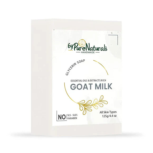 Deeply nourishing - SLS & Paraben Free Goat Milk Soap- 125gm  Biopharma, Healing Food to Live Healthy Life - by MFarmacy.com