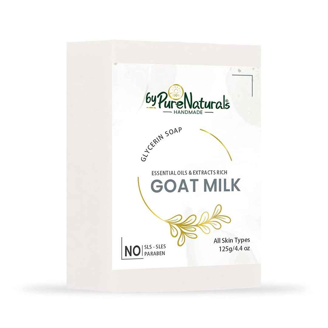 byPureNaturals SLS & Paraben Free Goat Milk Soap- 125gm