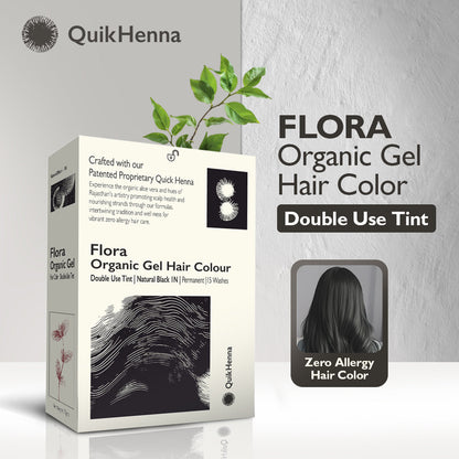 FLORA QH+ HYPO ALLERGENIC PERMANENT GEL HAIR COLOR  Biopharma, Healing Food to Live Healthy Life - by MFarmacy.com