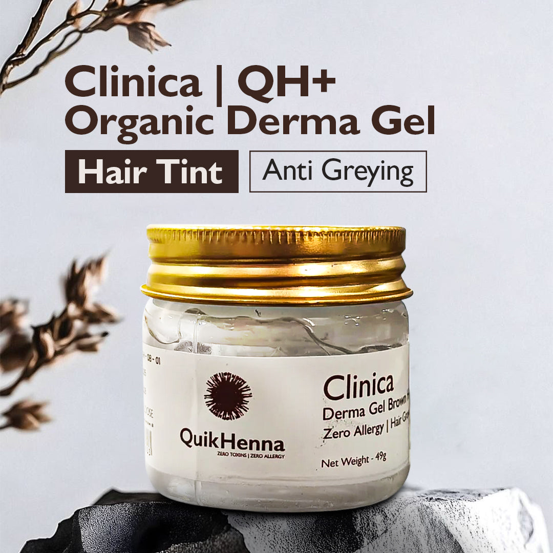 QuikHenna CLINICA Organic Gel Derma Tint Hair Maintenance  Biopharma, Healing Food to Live Healthy Life - by MFarmacy.com