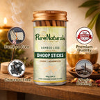 Bamboo Less Incense Agarwoud Oudh Dhoop Sticks- 30 Sticks Pack