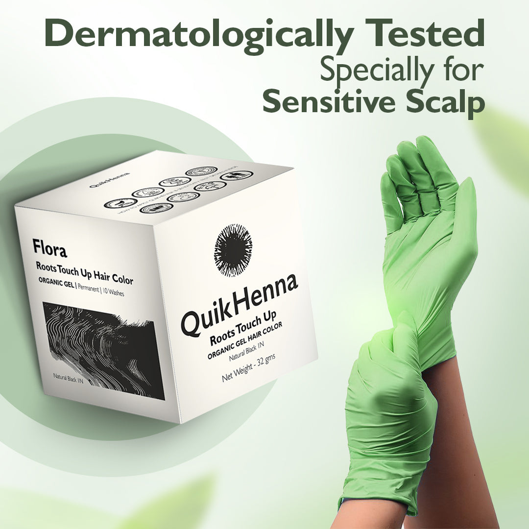 FLORA QH+ ORGANIC GEL SENSITIVE ROOTS TOUCH UP NATURAL HAIR COLOR  Biopharma, Healing Food to Live Healthy Life - by MFarmacy.com