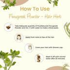 100% Organic Fenugreek Powder for Skin & Hair - 100 Gm