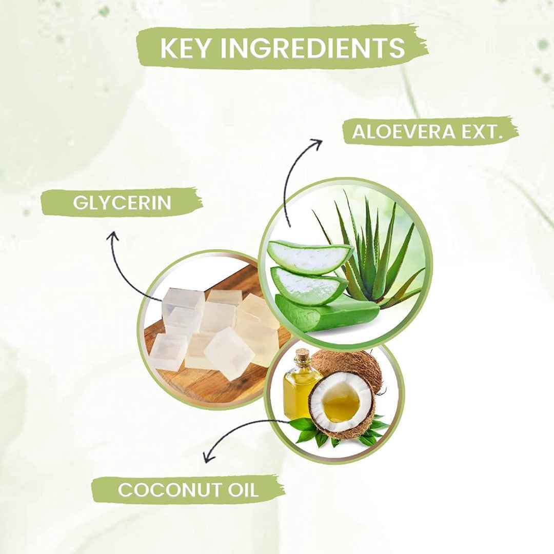 byPureNaturals SLS & Paraben Free Aloevera Soap- 125gm