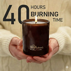 Soy Wax Healing Candles– 210gm Jar- Cedar and Sandalwood