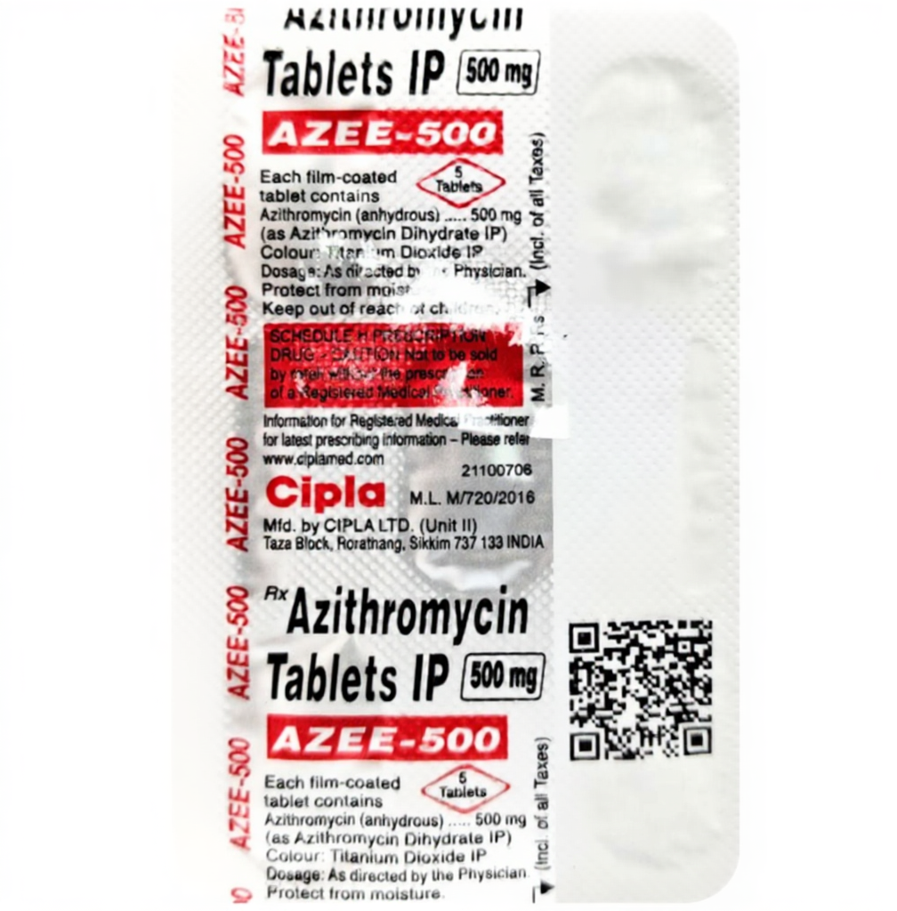 AZEE 500 MG TAB (5 Tablets)