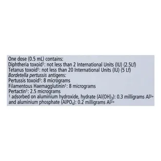 Boostrix & Syringe Vaccine