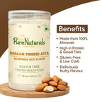 PureNaturals Badaam Atta |  Almonds Powder Flour