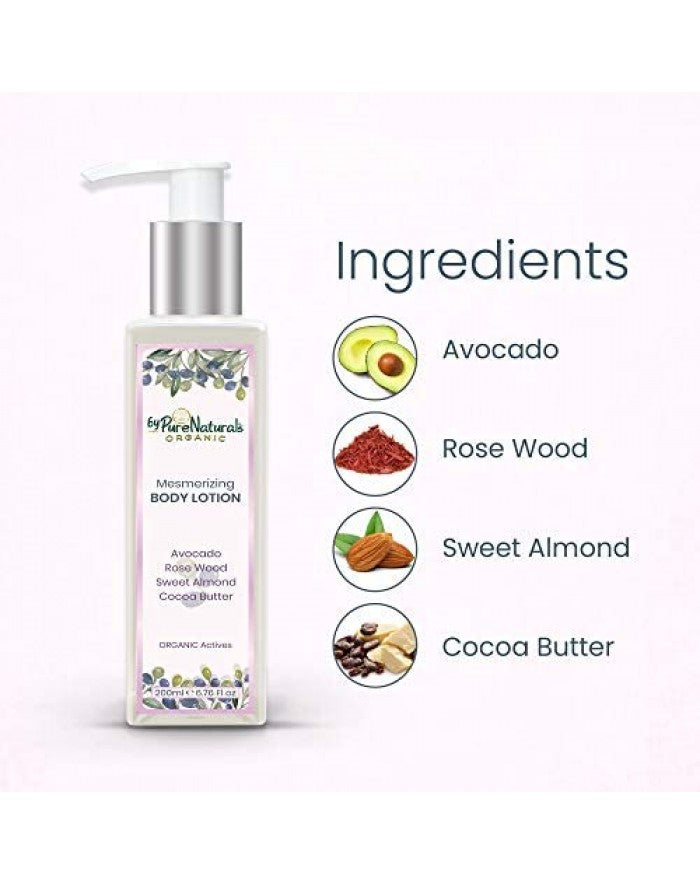All Weather - Organic Mesmerizing Body Lotion- 200ml  Biopharma, Healing Food to Live Healthy Life - by MFarmacy.com