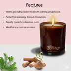 Soy Wax Healing Candles- 210gm Jar- Vanilla