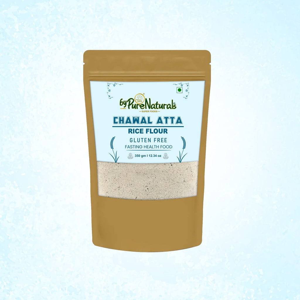 byPureNaturals Gluten Free Chawal Atta (Rice Flour)- 350 Gm - BuyPureNaturals