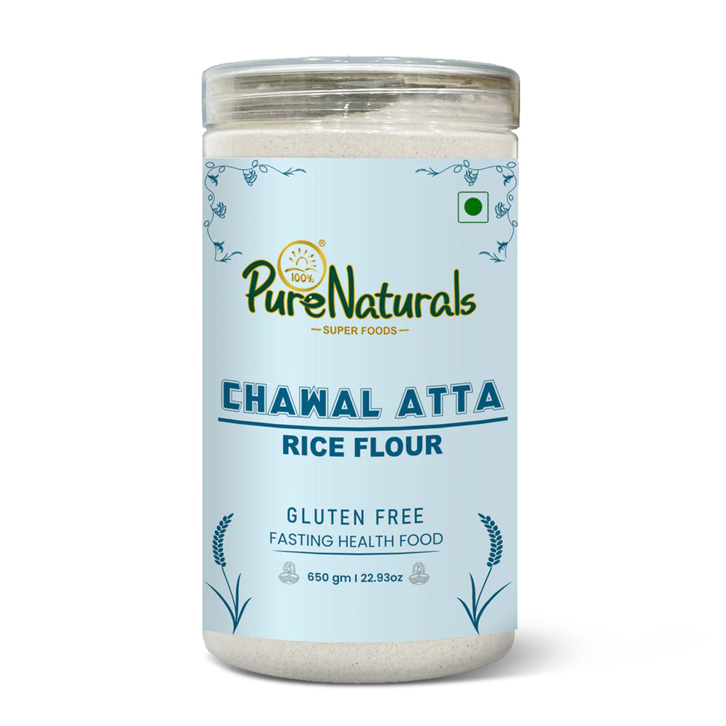 PureNaturals Gluten Free Rice Flour Chawal Atta