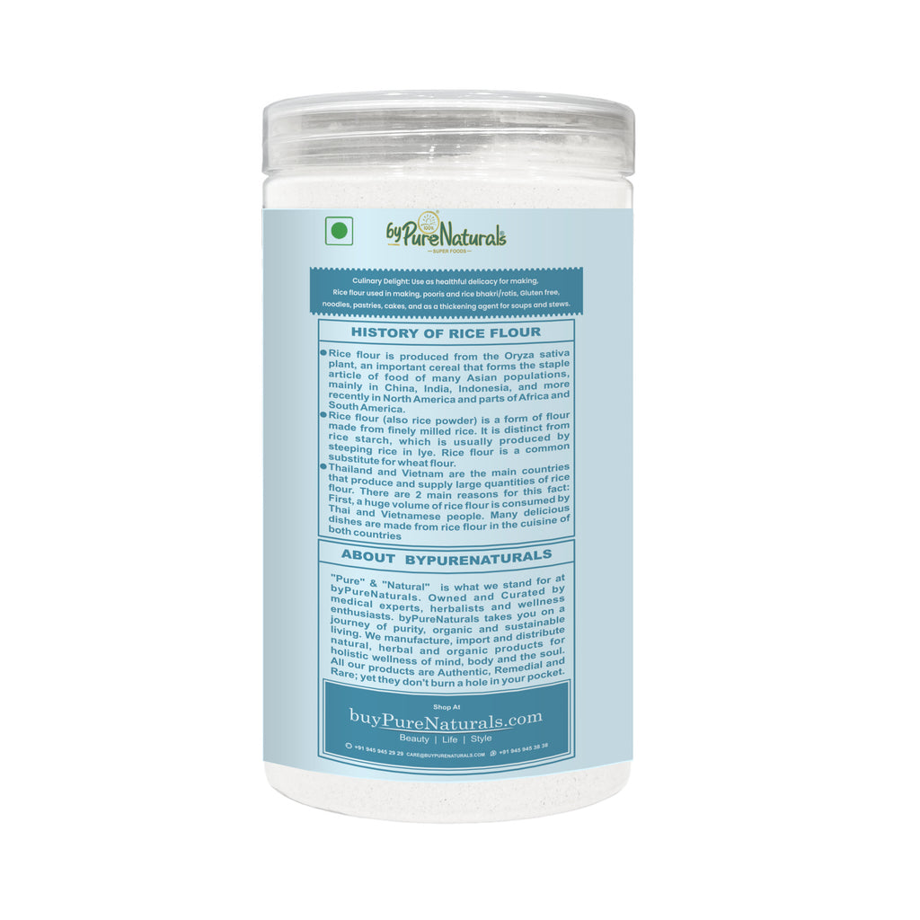 PureNaturals Gluten Free Rice Flour Chawal Atta
