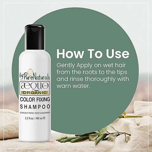 AEQUO ORGANIC CARE QH+ HAIR COLOR FIXING SHAMPOO