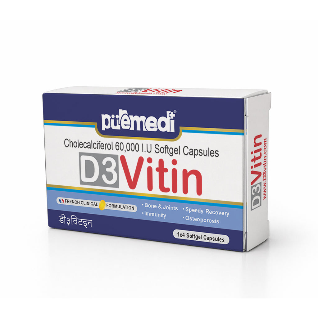 Vitamin D3 Vit Soft Gel Wellness Capsules