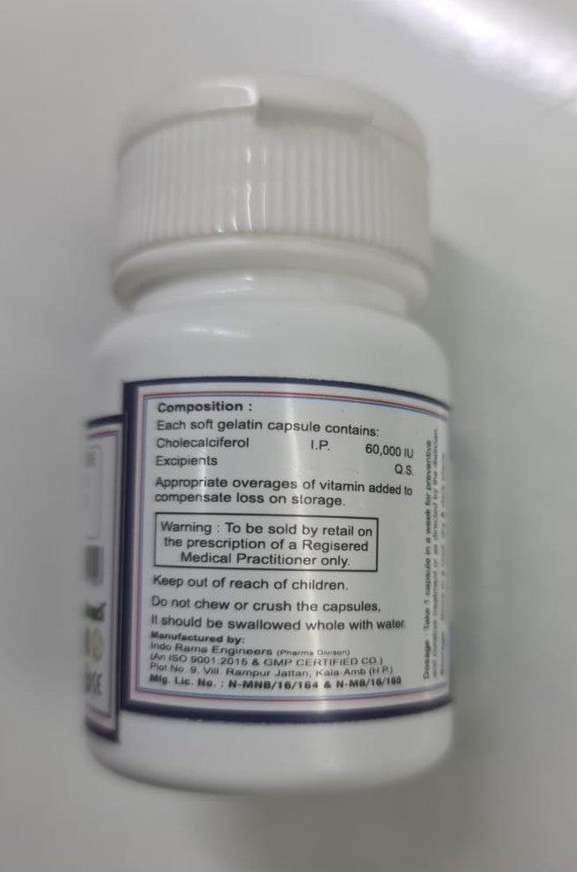 D3VIT Vitamin D3 Health Supplement