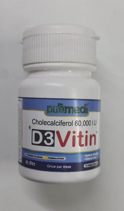 D3VIT Vitamin D3 Health Supplement
