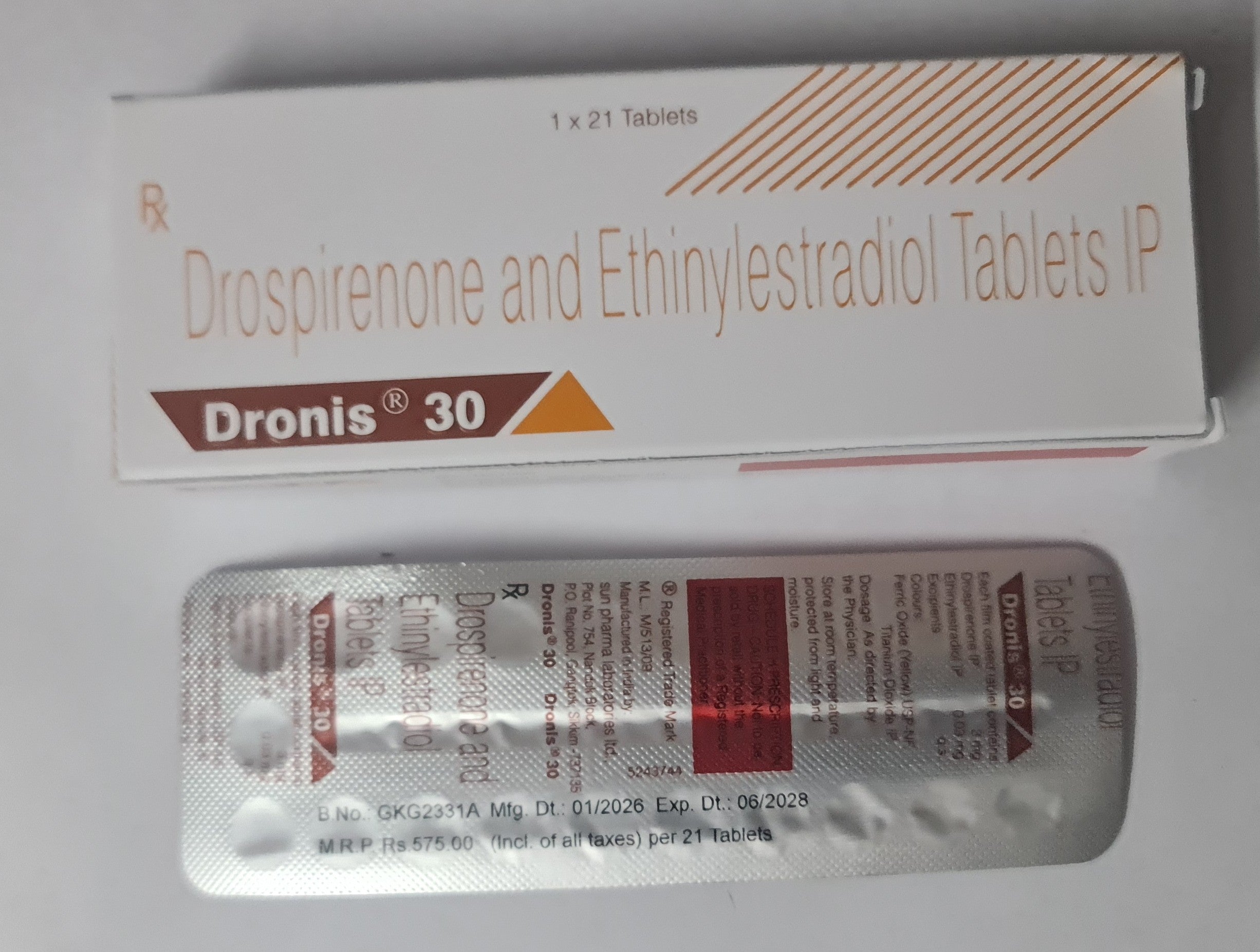 Dronis 30mg 21Tab