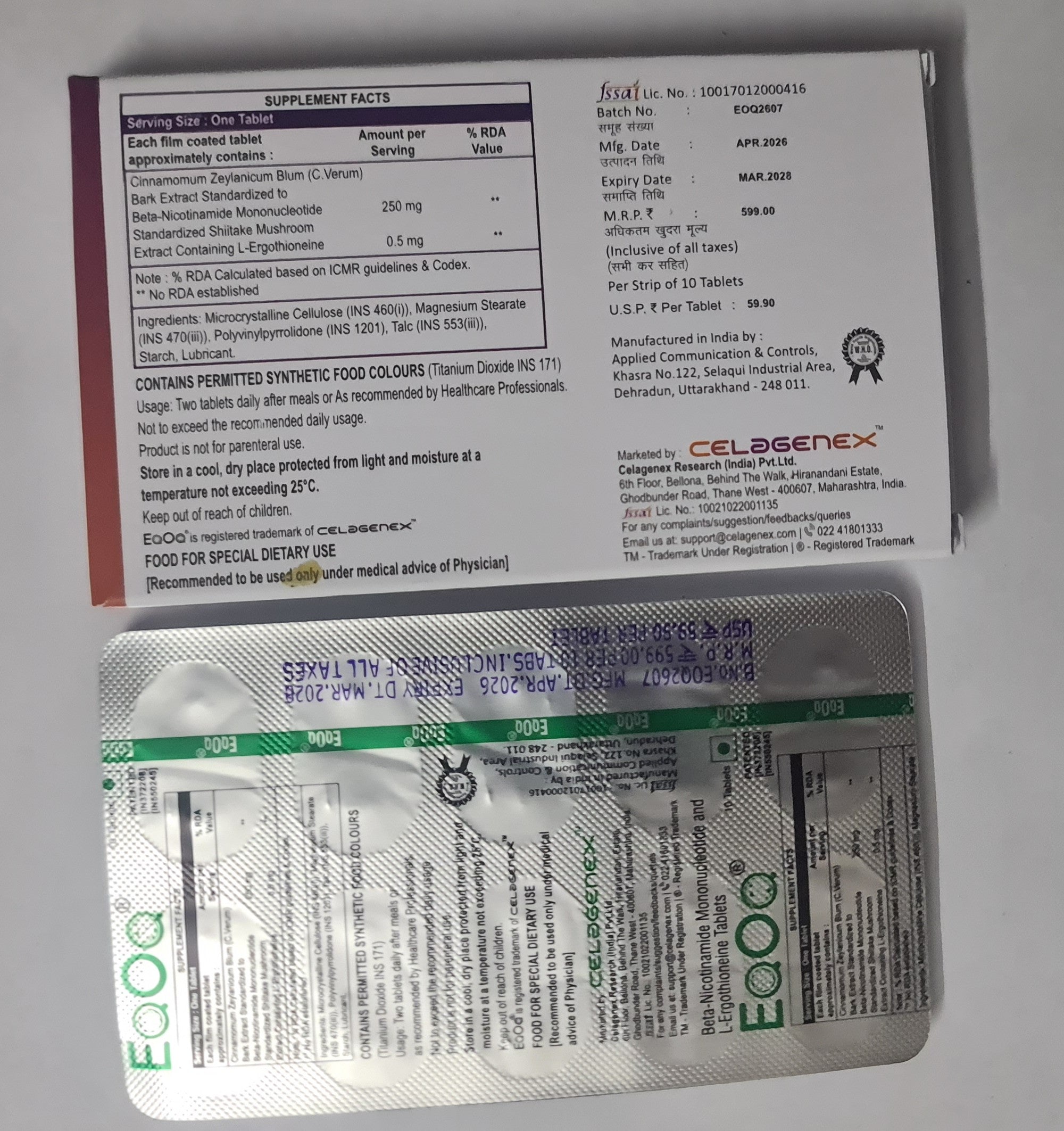 EQOQ TAB 10S 10S