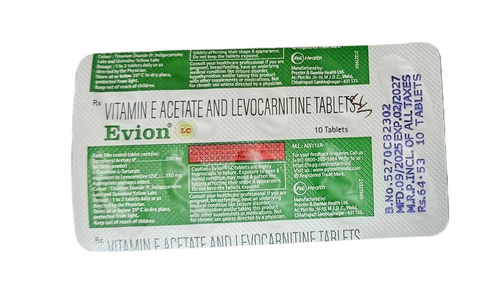 EVION LC TAB 5 TAB