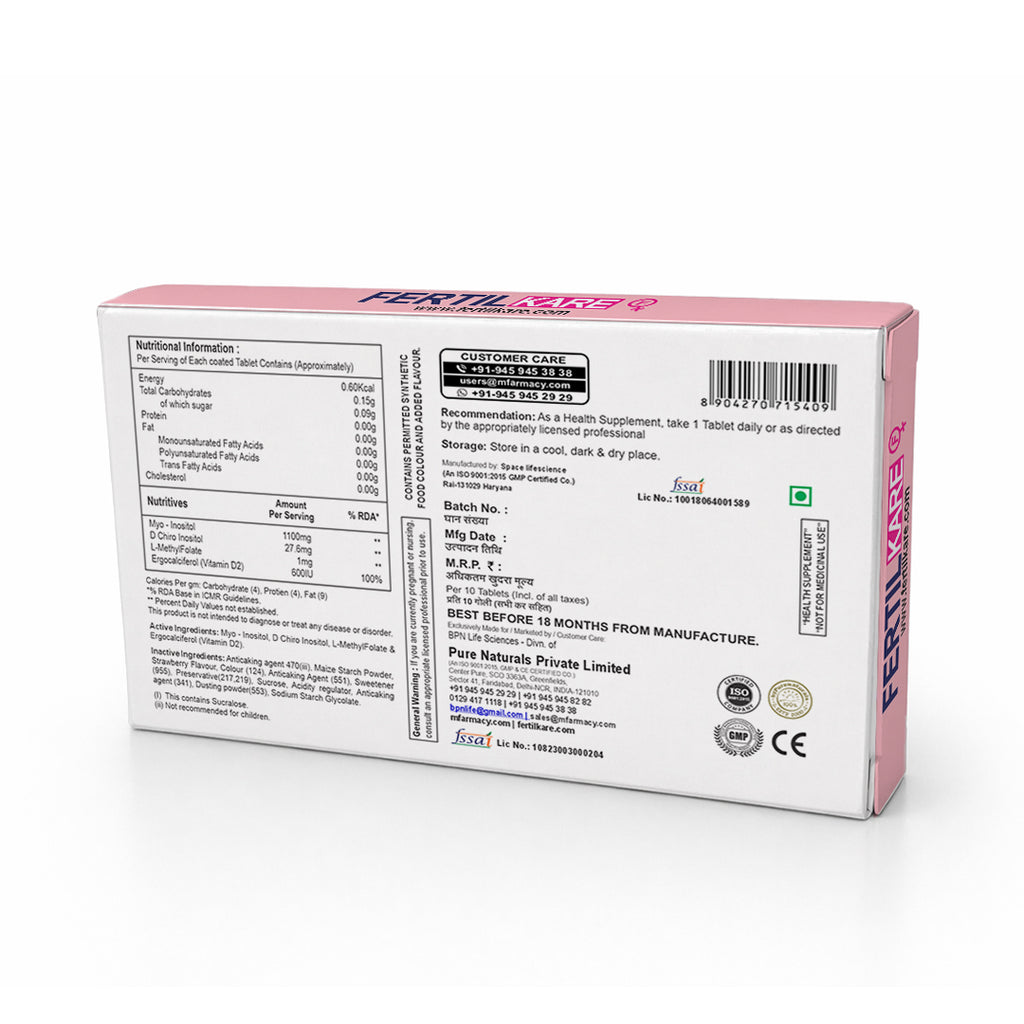 FertilKare F Myo-Inositol Female Reproductive Support