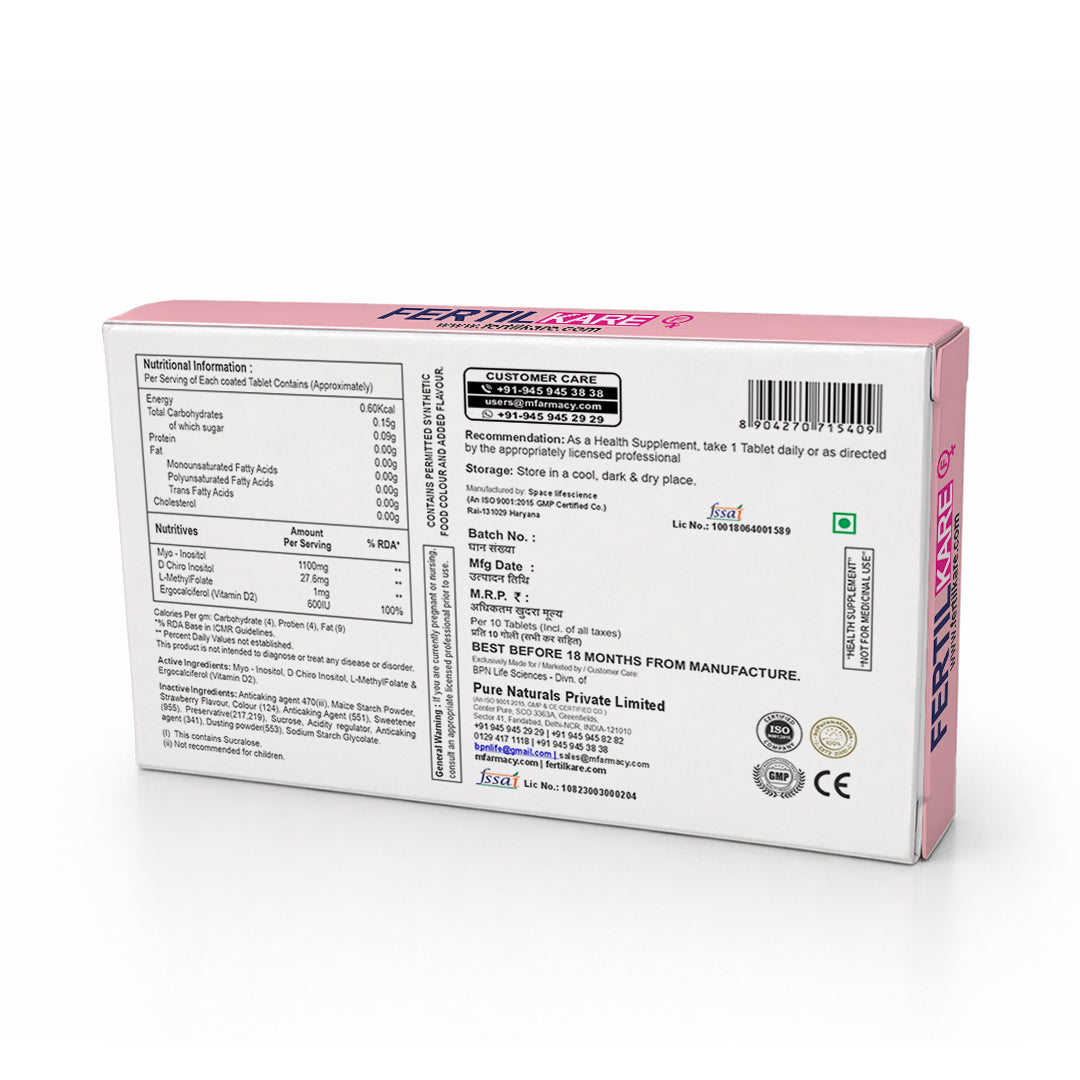 FertilKare F Myo-Inositol Female Reproductive Support