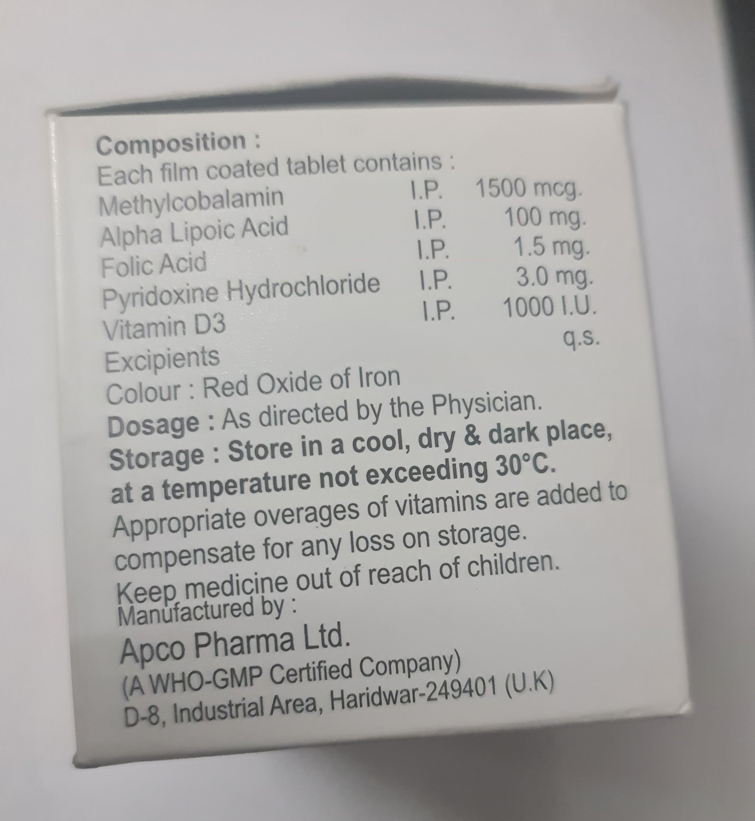 Fitneuron-D Tablet 10