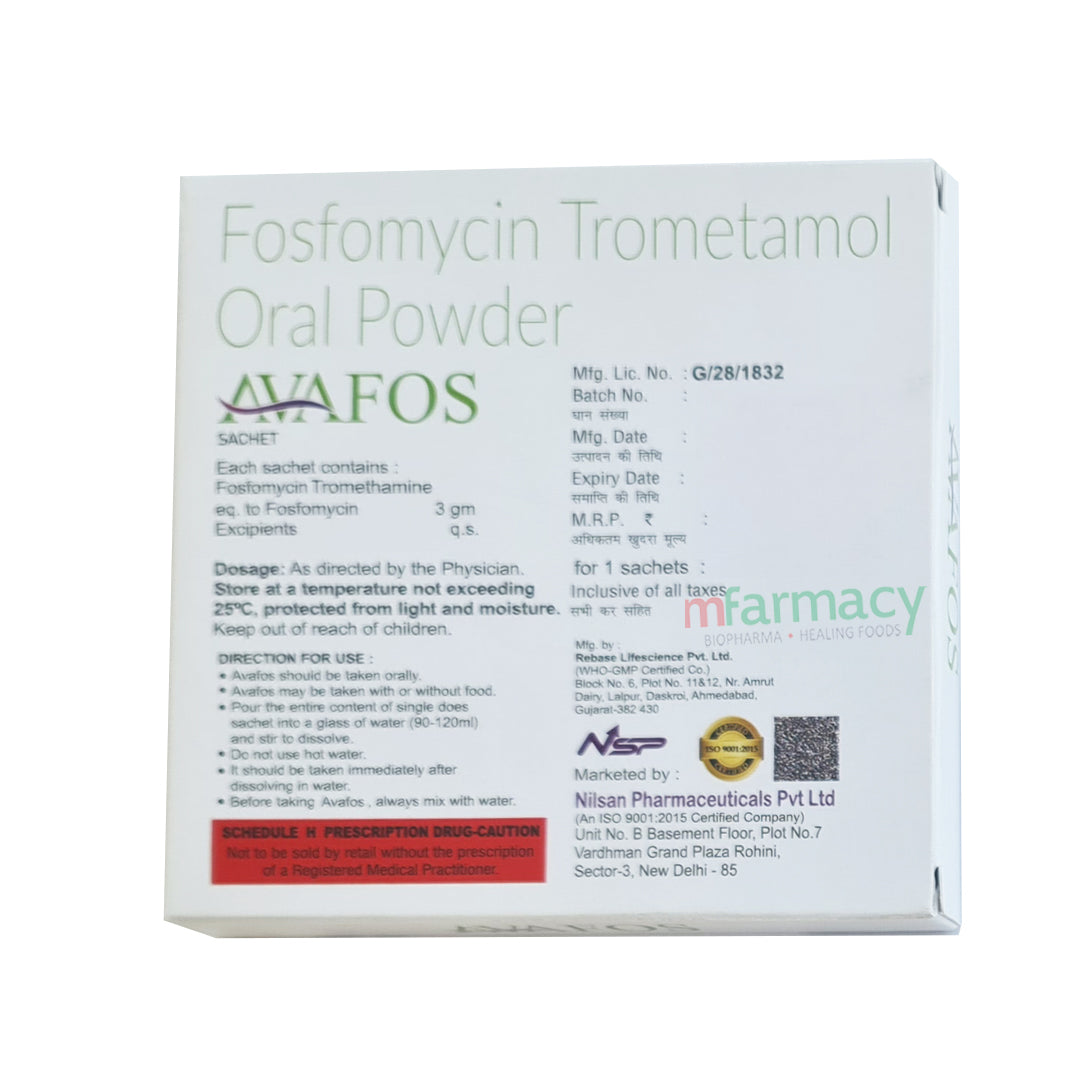 Fosfomycin Trometamol Oral Powder