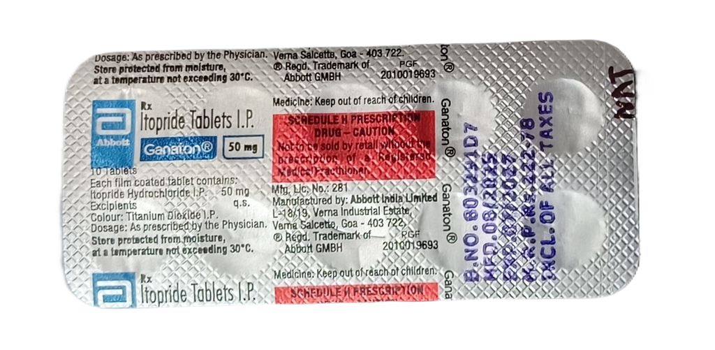 Ganaton 50mg 10Tab