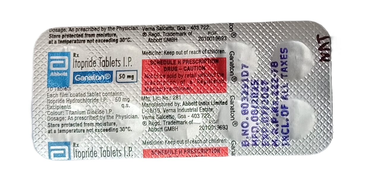 Ganaton 50mg 10Tab