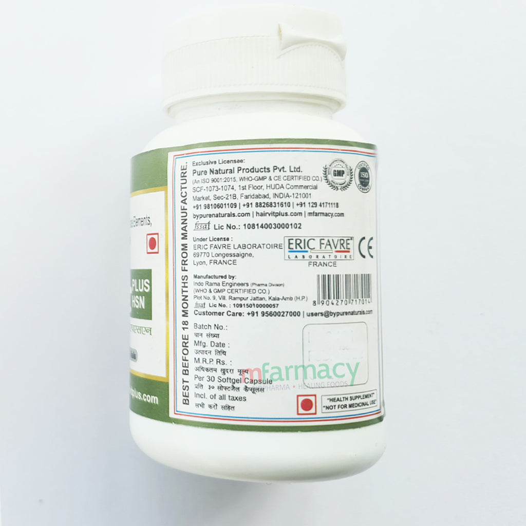 HairVit Plus HSN- Hair | Skin | Nail Tablets
