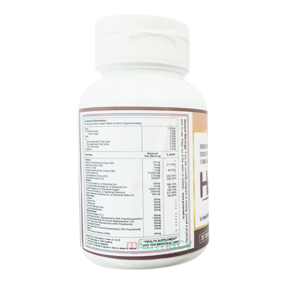 HairVit Plus - Grow Hair Nutrition Tablets