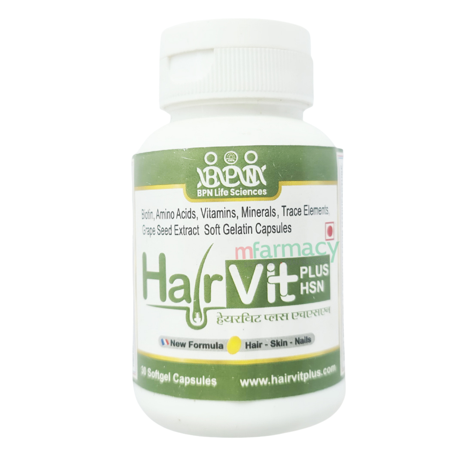 HairVit Plus HSN- Hair | Skin | Nail Tablets