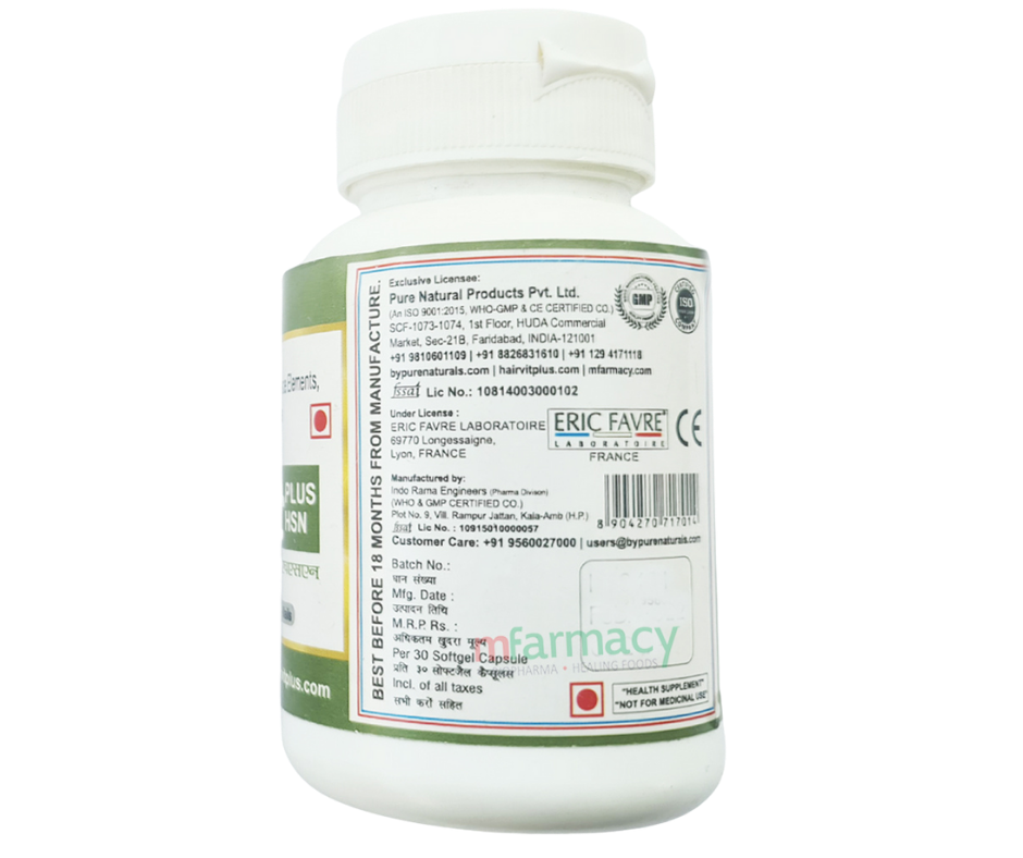 HairVit Plus HSN- Hair | Skin | Nail Tablets