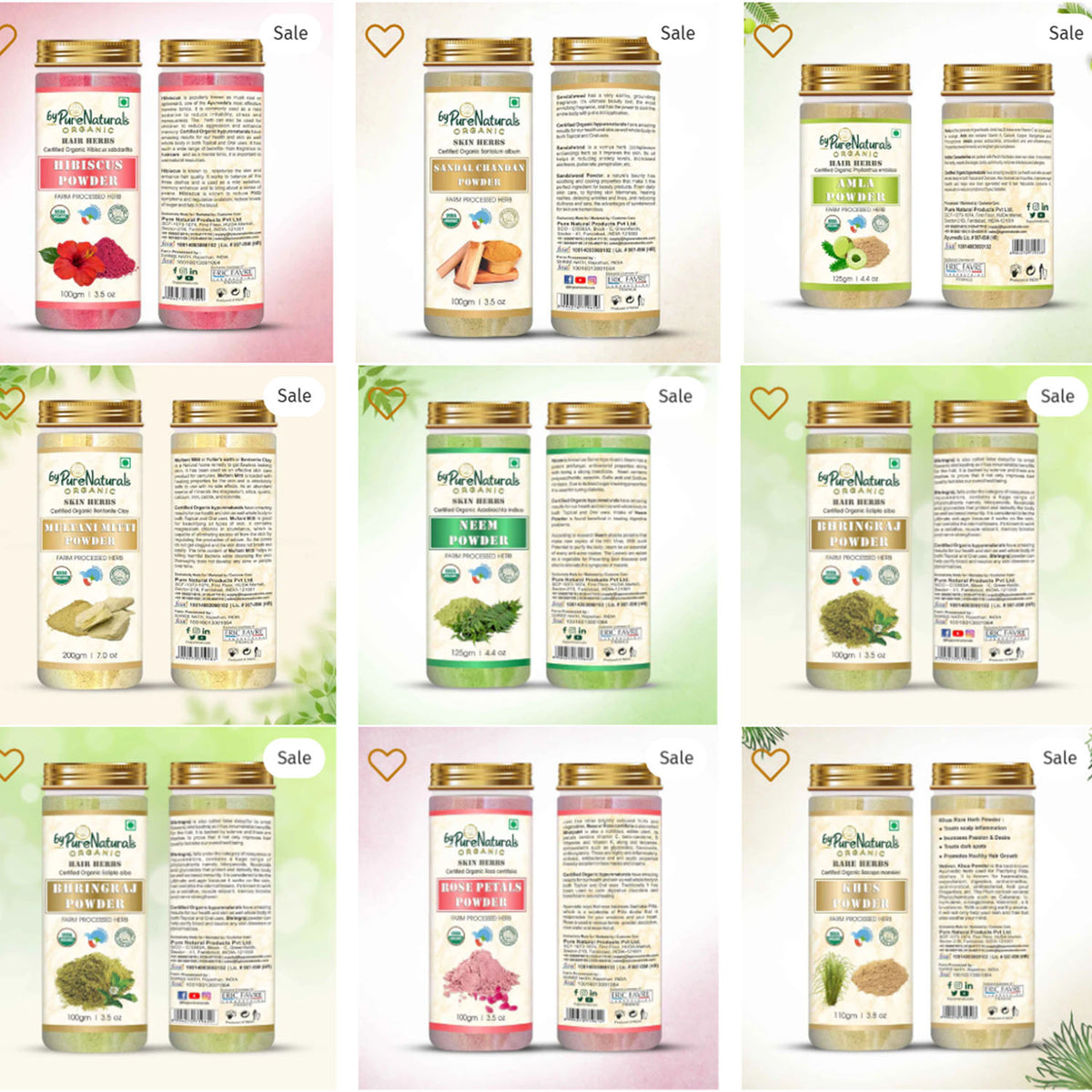 herbs powder colarge