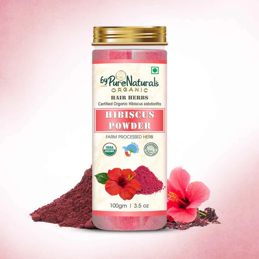 100% Organic Hibiscus Powder for Hair - 100 Gm  Biopharma, Healing Food to Live Healthy Life - by MFarmacy.com