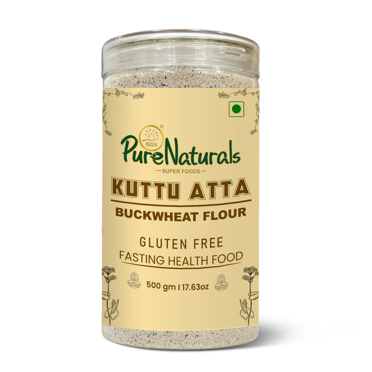 PureNaturals Kuttu - Buckwheat - Vrat Atta