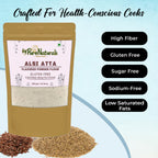 byPureNaturals Gluten Free Alsi Atta (Flaxseed Powder Flour)- 350 Gm - BuyPureNaturals