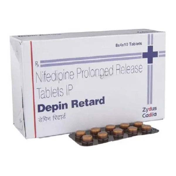 DEPIN RETARD[CADILA] 20 MG TAB (10 tab)
