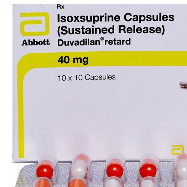 DUVADILAN RETARD[SOLVAY] 40 MG CAP (10 cap)